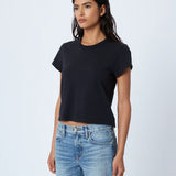 Slvrlake Easy Tee in Raven
