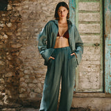 Relaxed Tux Pant | Banksia Green