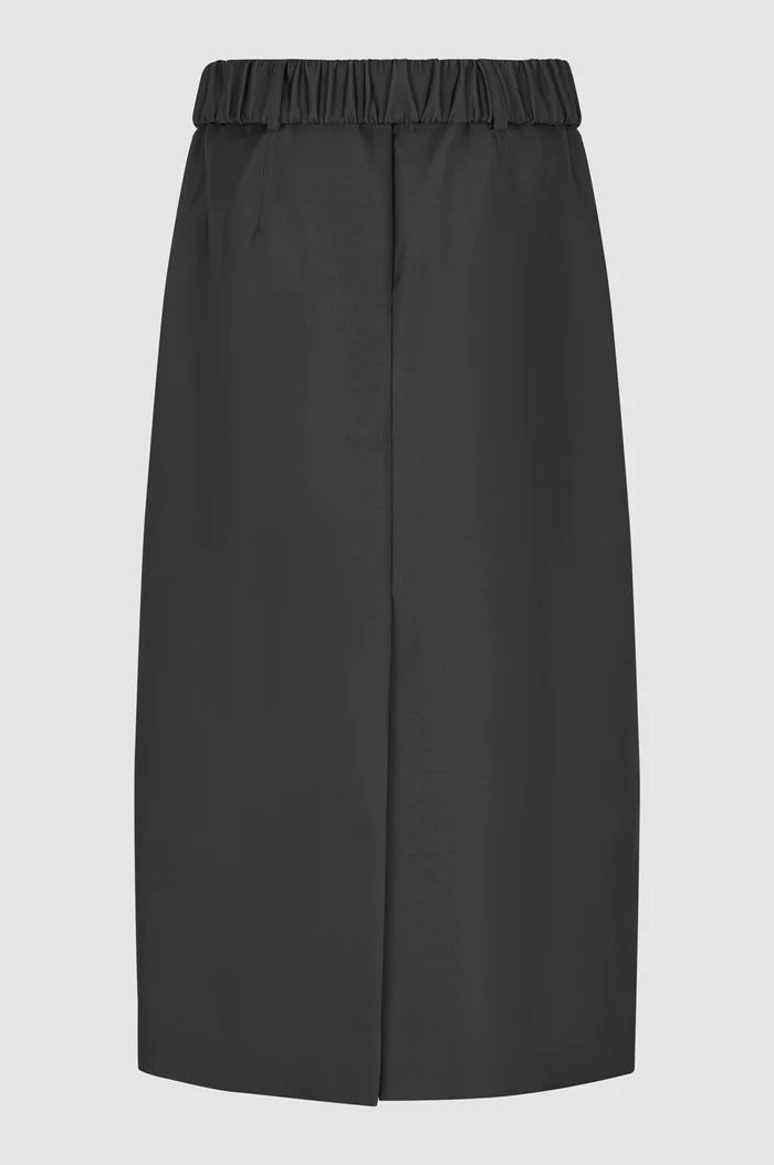 Second Female Elegance Long Skirt - Volcanic Ash