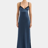 Depeche Balconette Gown | Dark Blue