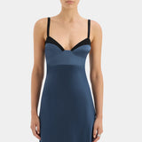 Depeche Balconette Gown | Dark Blue