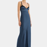 Depeche Balconette Gown | Dark Blue