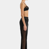 Dunya Draped Skirt | Black
