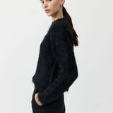 Alpaca Sweater | Black