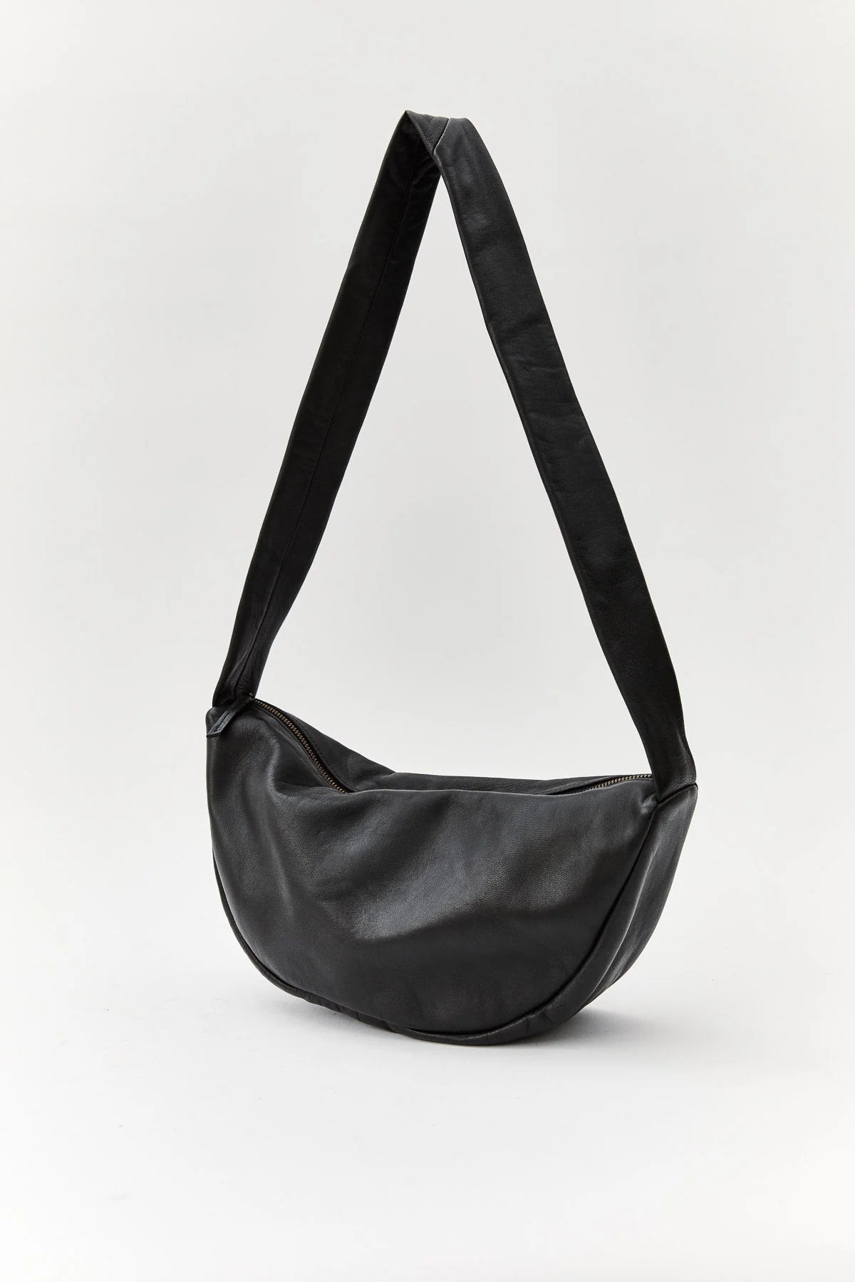 St.Agni Soft Crescent Bag - Black