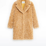 Stand Studio Camille Cocoon Coat - Light Caramel