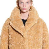 Stand Studio Camille Cocoon Coat - Light Caramel