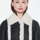 Stand Studio Patrice Coat - Black/Off White