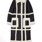 Stand Studio Patrice Coat - Black/Off White