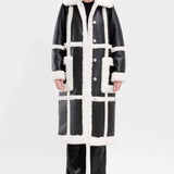 Stand Studio Patrice Coat - Black/Off White