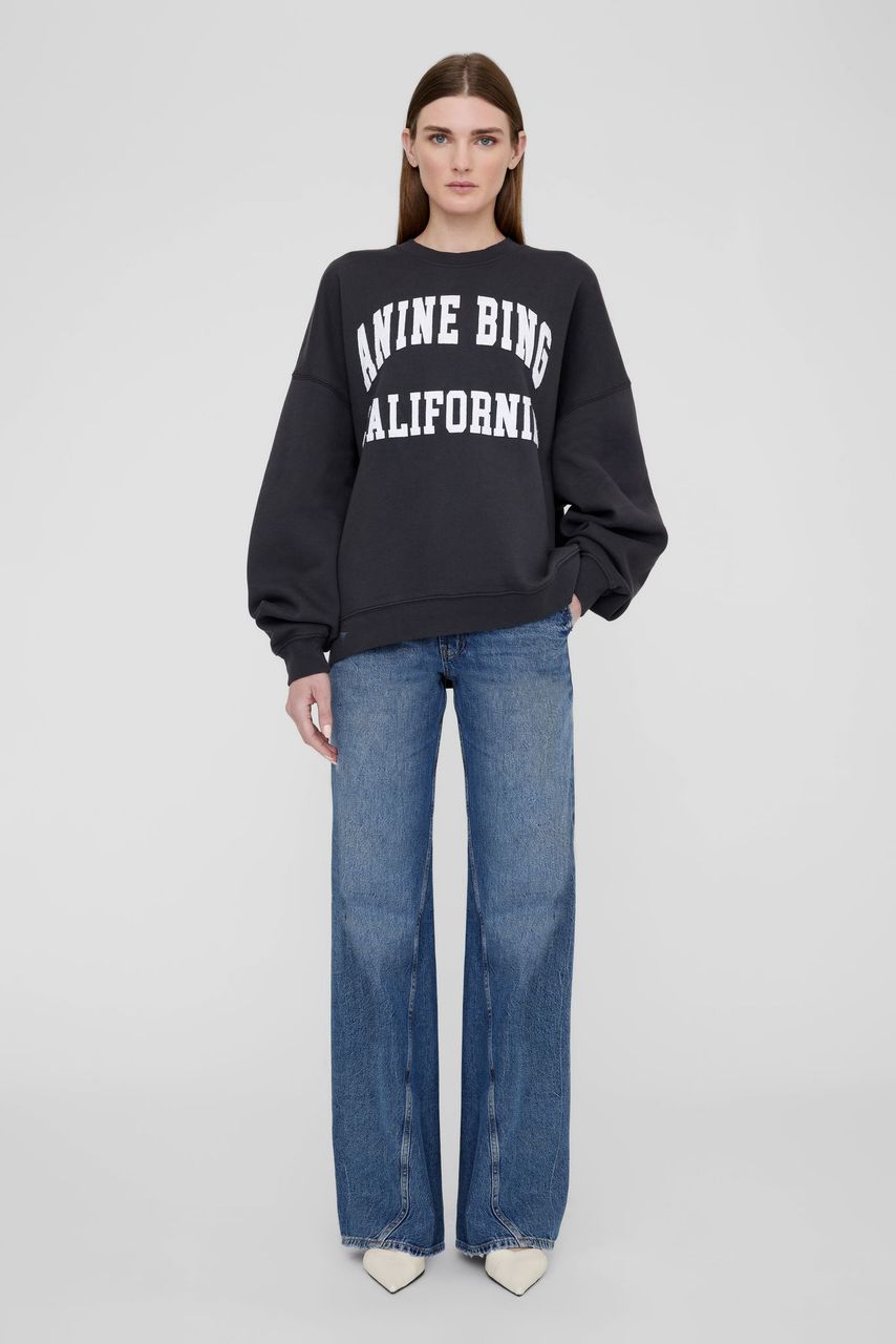Anine Bing Miles Sweatshirt AB - Vintage Black