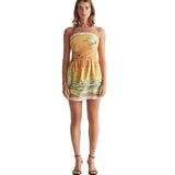 Antipodean Wabi Sabi Bodice Dress in Pastel