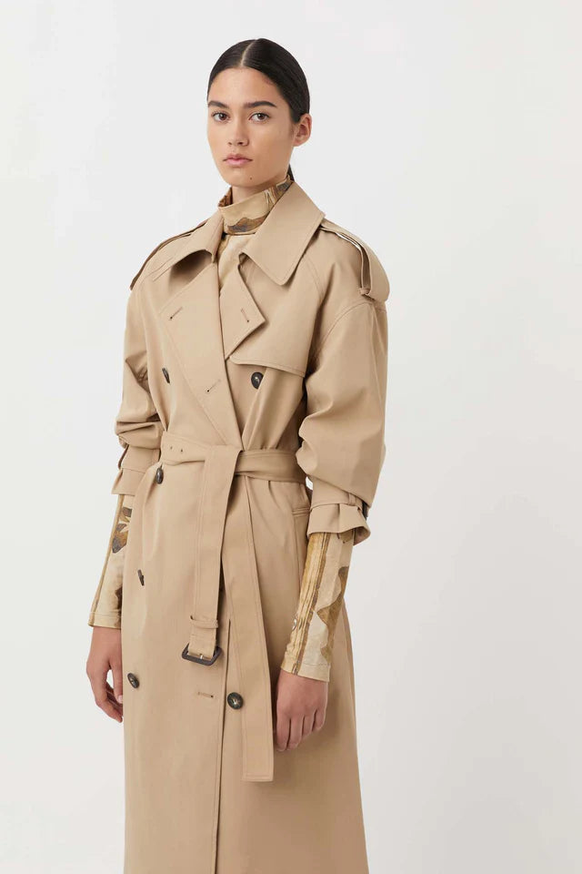 Camilla and Marc Evans Trench Coat - Sand