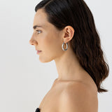 Twist Hoops | Silver