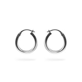 Twist Hoops | Silver