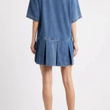 Frame Tennis Dress in Potion
