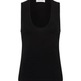 Matteau Deep U Tank in Black