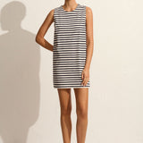 Matteau Stripe Shift Dress - Navy/White