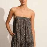 Matteau Voluminous Tiered Sundress - Jasmine (Cocoa)