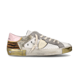 Philippe Model Prsx Low-Top Sneakers - White/Gold