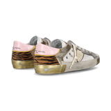 Philippe Model Prsx Low-Top Sneakers - White/Gold