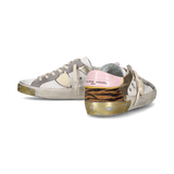 Philippe Model Prsx Low-Top Sneakers - White/Gold