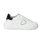 Philippe Model Tres Temple Low-Top Sneakers - White/Black