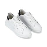 Philippe Model Tres Temple Low-Top Sneakers - White/Black