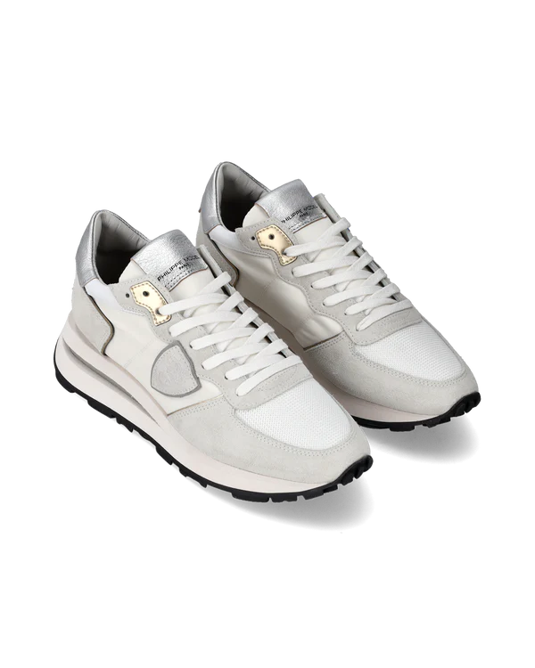 Philippe Model Tropez Haute Low-Top Sneakers - White