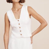Posse Emma Pencil Skirt in Ivory