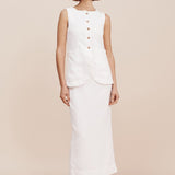 Posse Emma Pencil Skirt in Ivory