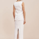 Posse Emma Pencil Skirt in Ivory
