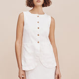 Posse Emma Pencil Skirt in Ivory