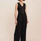 Posse Wyatt Trouser in Black