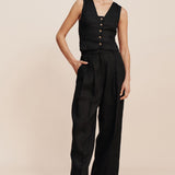 Posse Wyatt Trouser in Black