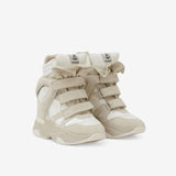 Isabel Marant Balskee Leather Sneakers - White