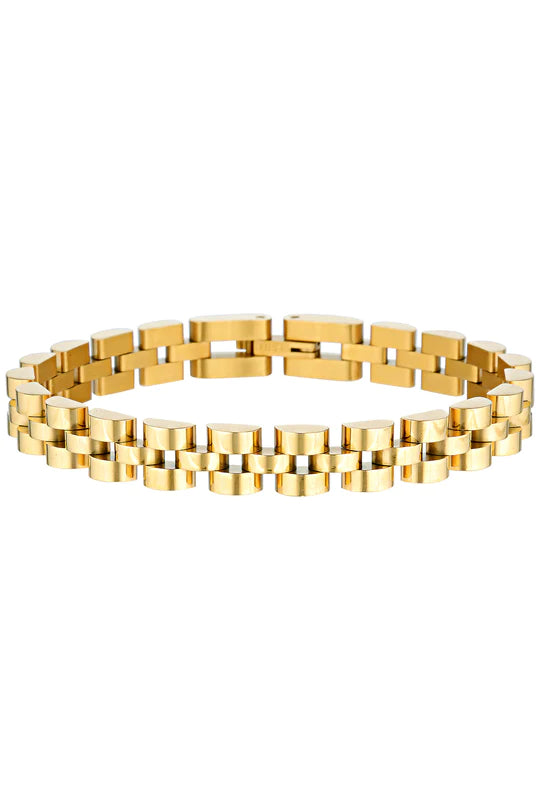 Porter Fine Baby Link Bracelet - Gold