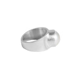 Fairley Pearl Dome Ring - Silver