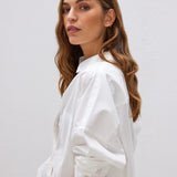LMND Chiara Long Sleeve Shirt Classic in White