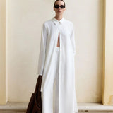 Camilla and Marc Kusama Overshirt Dress in Soft White