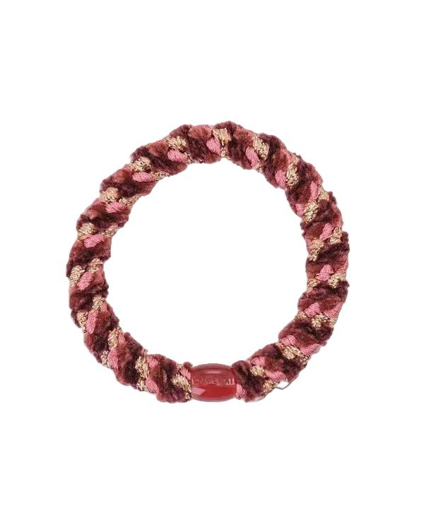 Kknekki Hair Tie in Mix Bordeaux Rosegold