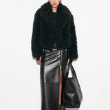 Stand Studio Samara Jacket in Petrol Green