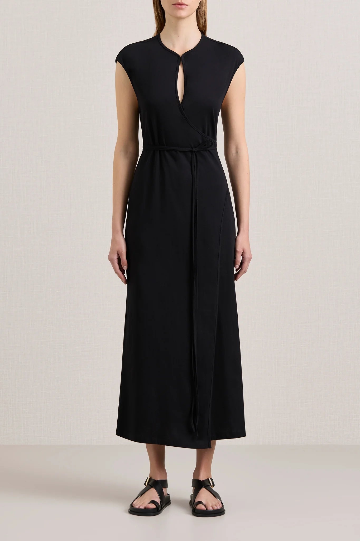 Leigh Jersey Dress - Black