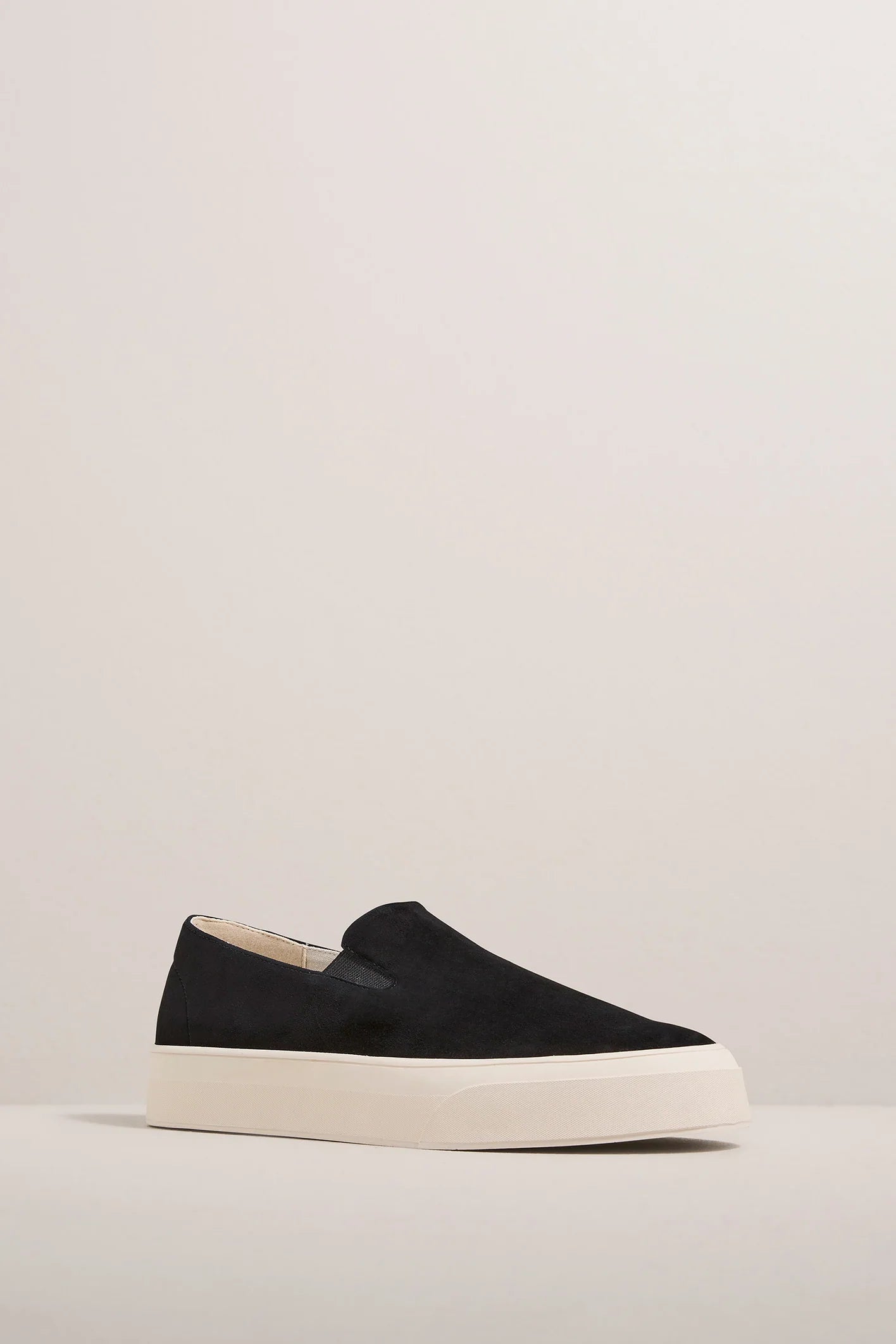 August Sneaker | Black Suede