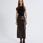 Agolde Hikson Skirt in Madera - side view