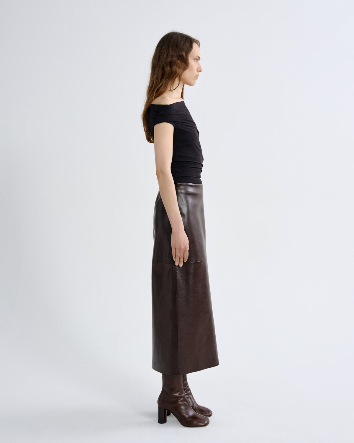 Agolde Hikson Skirt in Madera - styled look