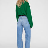 Anine Bing Lee Crew Sweater in Green