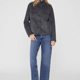 Anine Bing Rory Jacket in Dark Grey