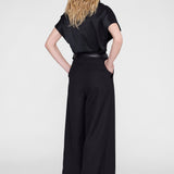 Anine Bing Samson Top in Black