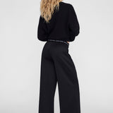 Anine Bing Sari Jogger in Black